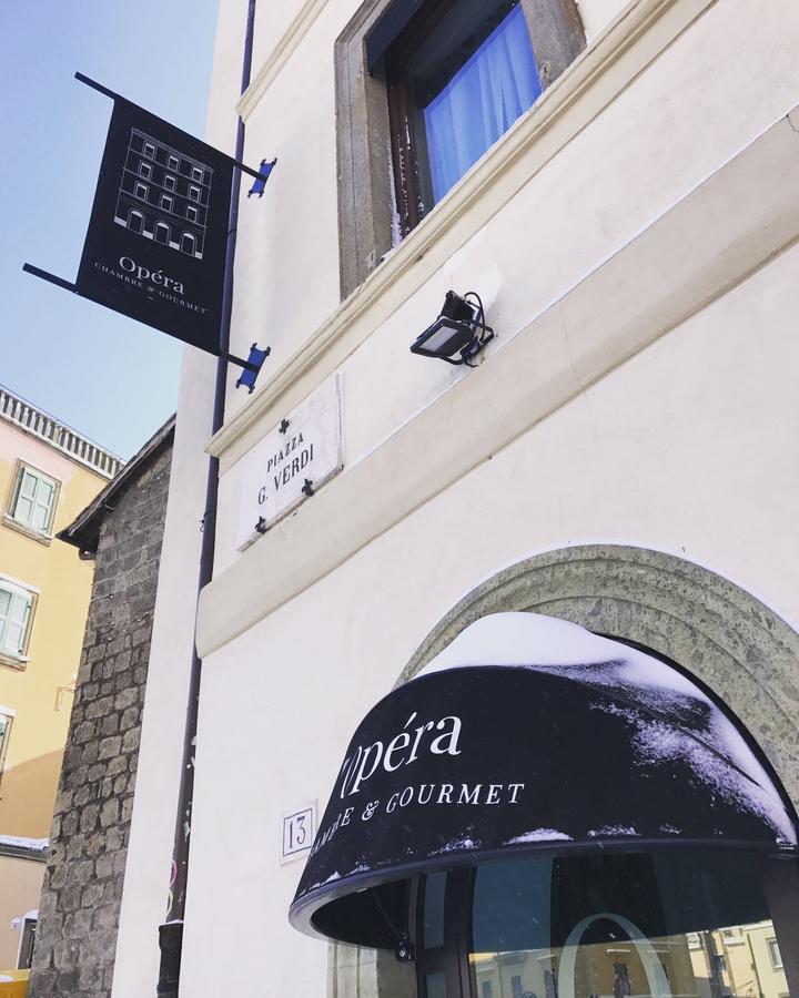 Opera Chambre & Gourmet Viterbo Exterior foto